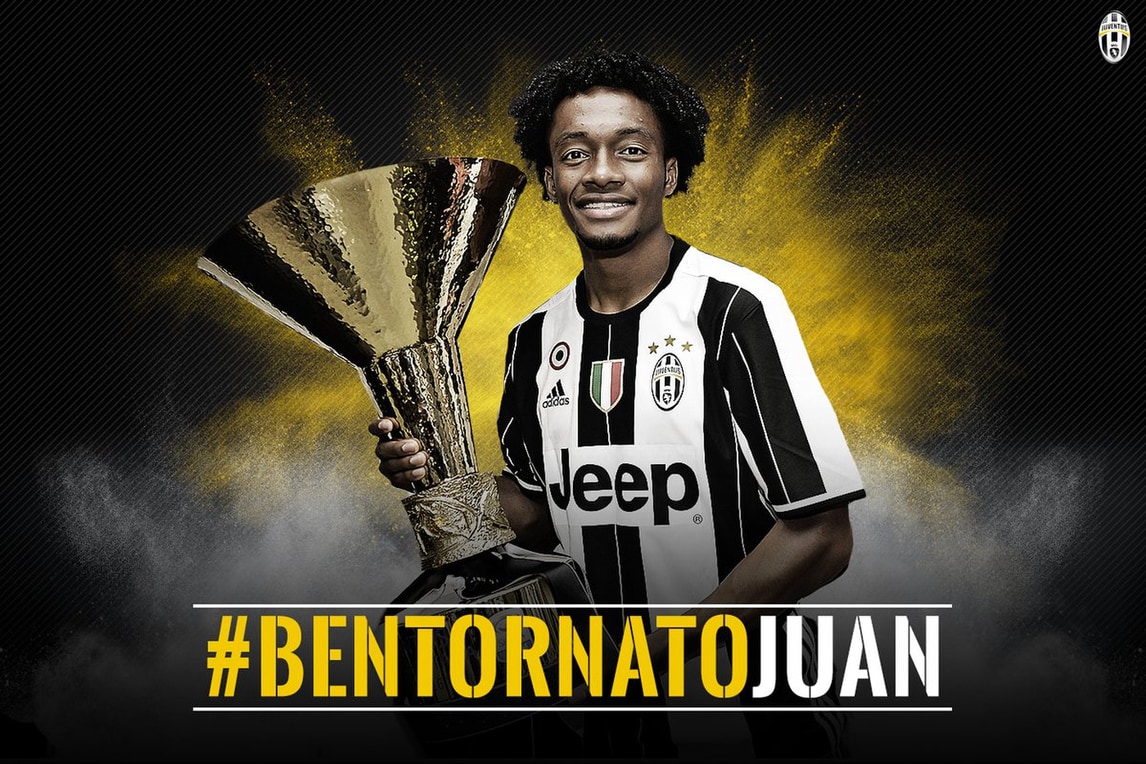 Calciomercato Juventus, Cuadrado è ufficiale