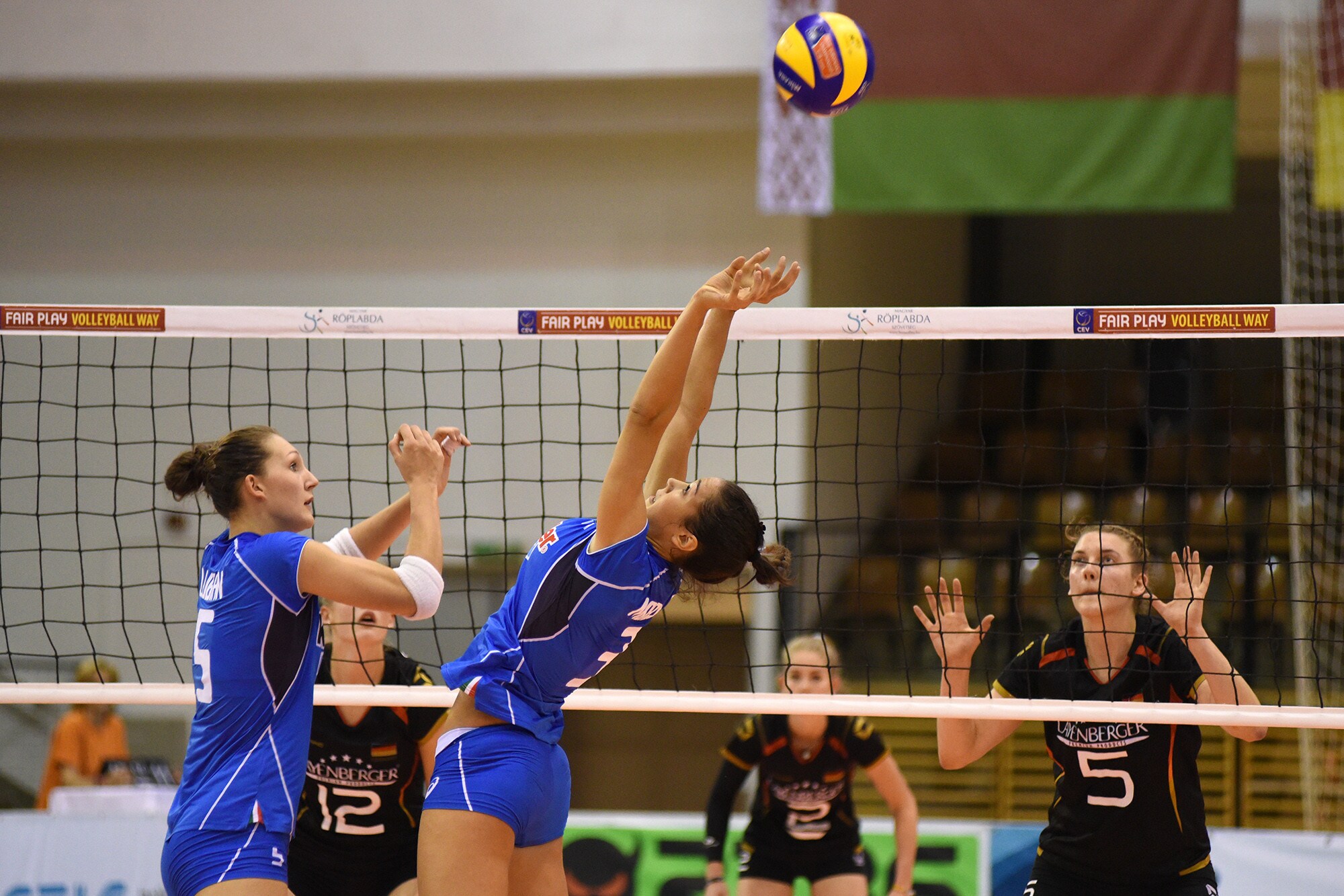 Volley: Europei U.19, le azzurre superano la Germania