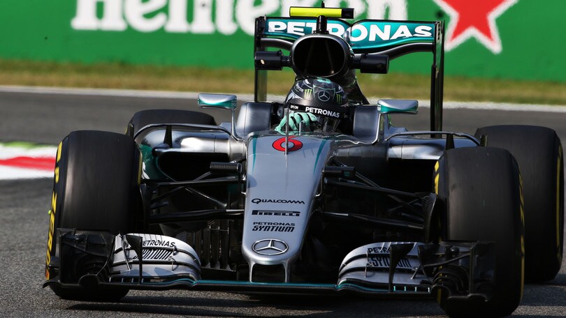 F1 Gp d'Italia: prime libere alla Mercedes, poi le Ferrari