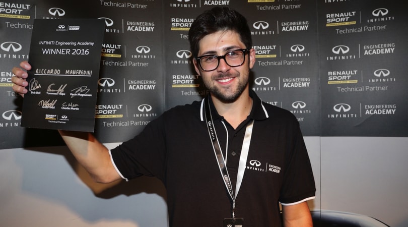 Infiniti, l'opportunità della vita: una carriera in F1