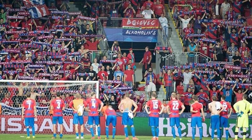 Europa League: Viktoria Plzen, chiusa parte dello stadio contro la Roma per razzismo