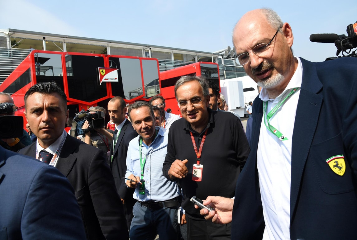 F1 Ferrari, Marchionne: «Monza per noi è importantissima»