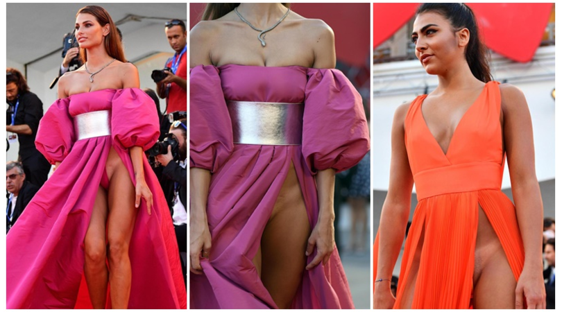 Festival Venezia, Dayane Mello e Giulia Salemi "infiammano" il red carpet