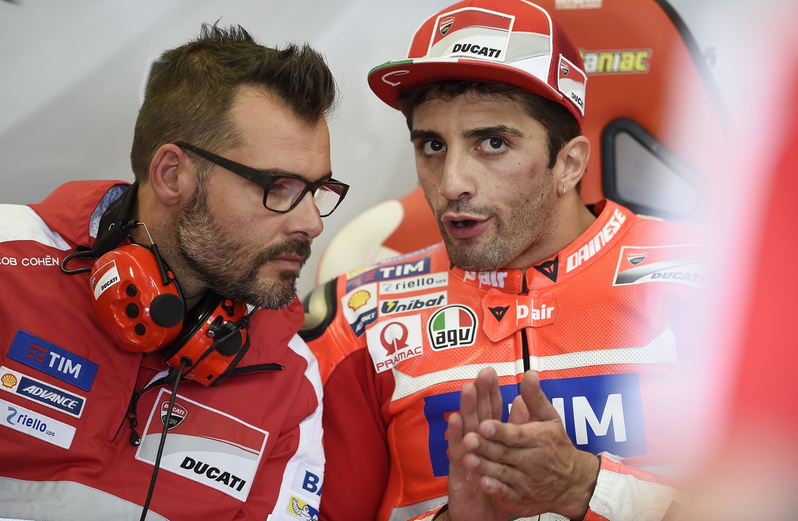 MotoGp Ducati, Iannone: «Peccato per la pioggia»