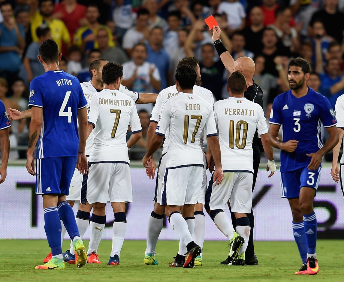Chiellini: «Una serata no per me. Ma che forte l'Italia!»