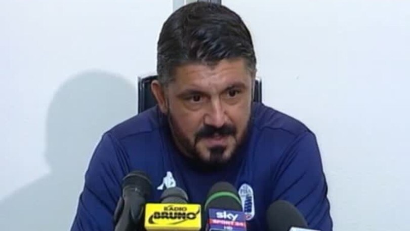 Gattuso: "Restiamo con i piedi per terra"