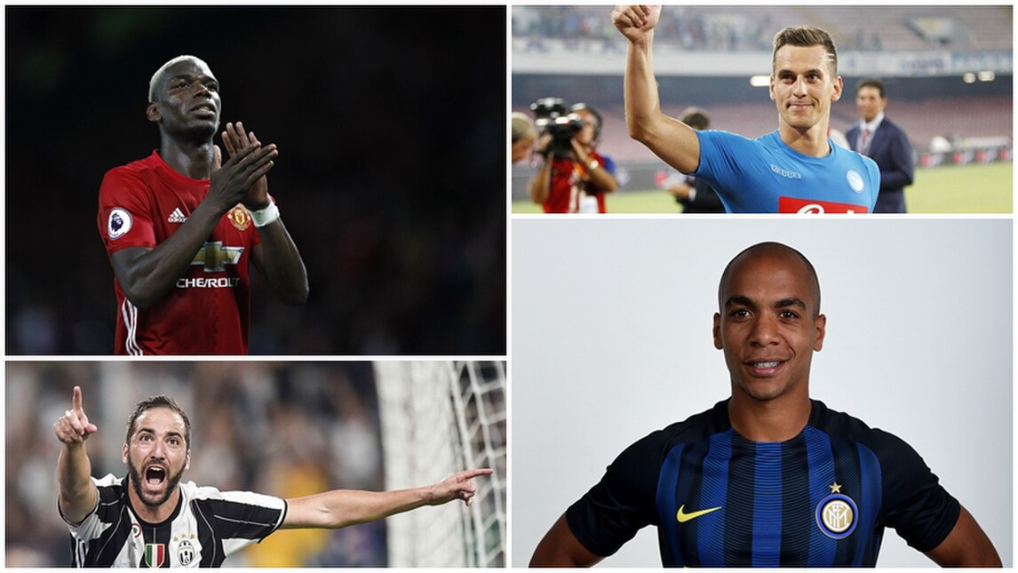 Calciomercato: i 30 acquisti più costosi dell'estate 2016