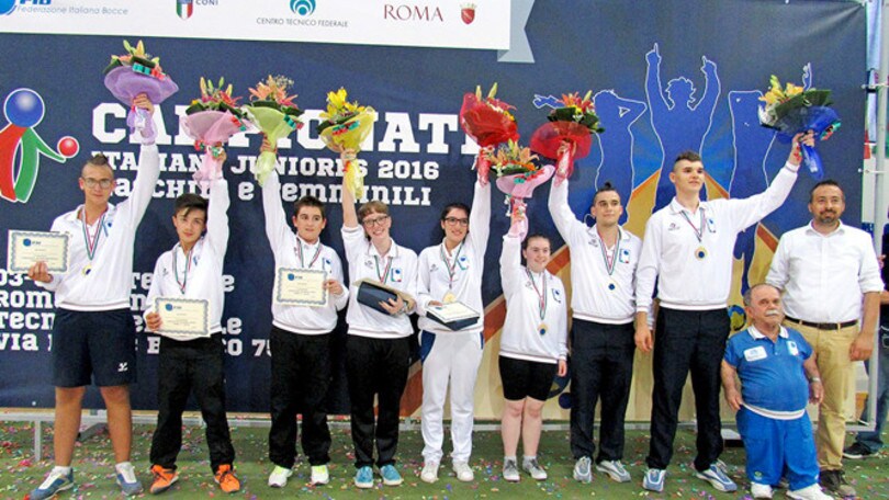 Campionati raffa di Roma, tanti titoli per tanti campioni