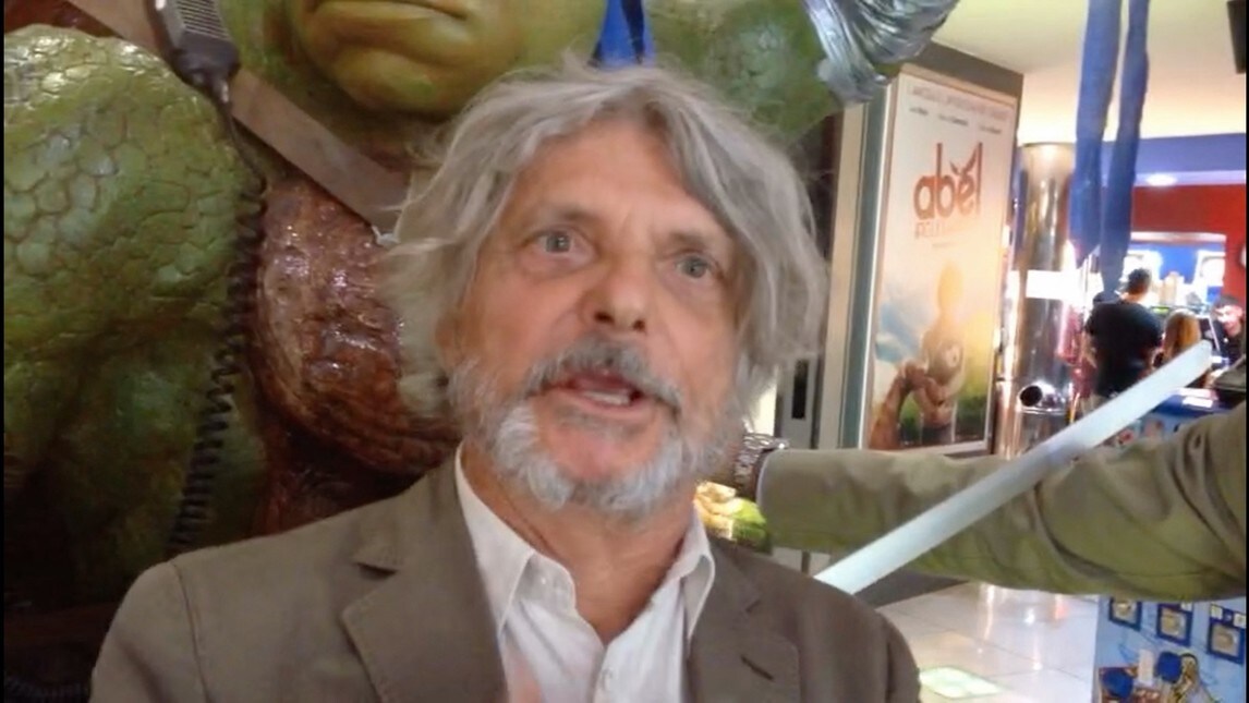 Ferrero al Corriere dello Sport-Stadio: "Se batto la Roma mi taglio i capelli..."