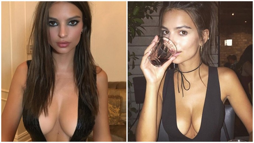 Emily Ratajkowski sexy: il décolleté è esagerato!