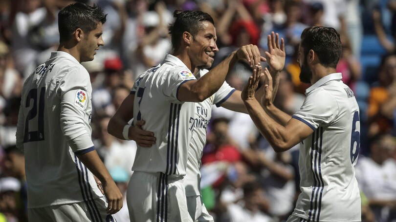 Liga, il Real Madrid non si ferma più: 5-2 all’Osasuna