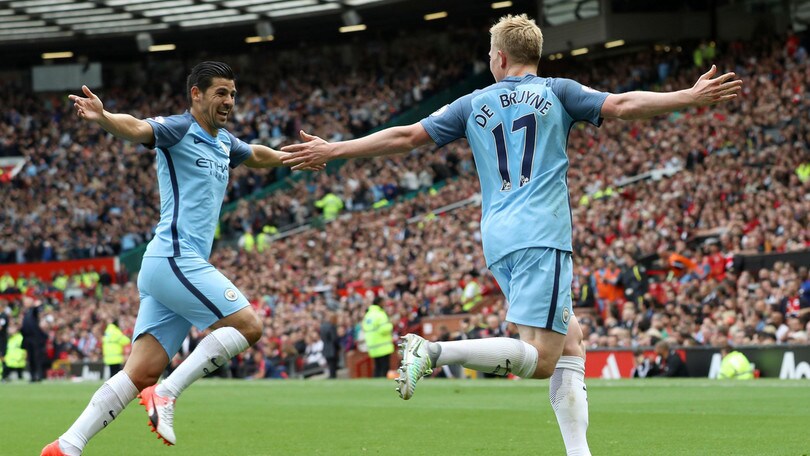 Premier League, Guardiola batte Mourinho nel derby Manchester United-Manchester City