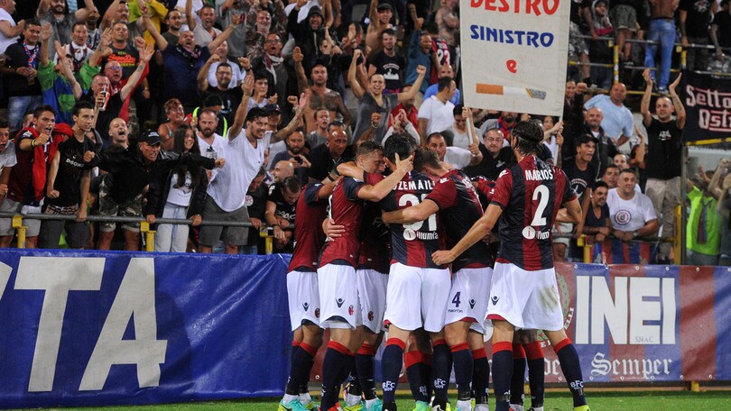 Diretta Bologna-Cagliari, formazioni ufficiali tempo reale ore 12.30