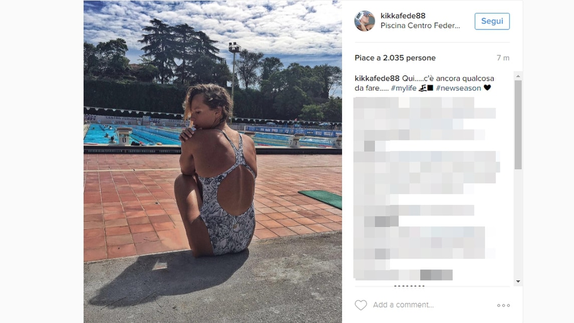 Nuoto, altro che ritiro: Federica Pellegrini torna in vasca