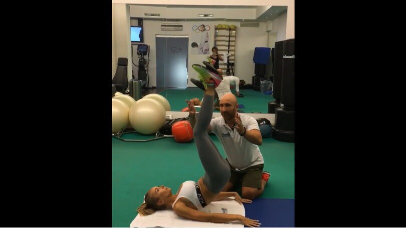 Laura Cremaschi, sexy anche in palestra!