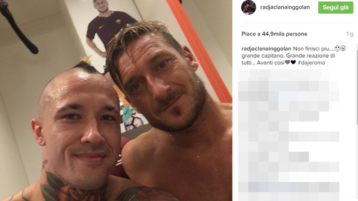 Da Nainggolan a Strootman: la leggenda di Totti tra i giallorossi
