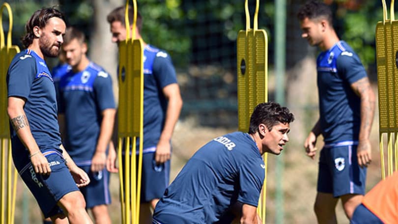 Serie A, la Sampdoria lavora dopo il ko di Roma
