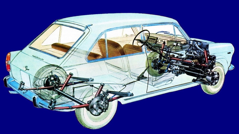 Autobianchi Primula - la prima trazione anteriore di Fiat