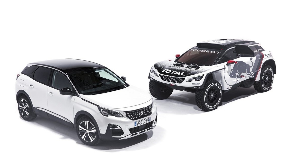 Peugeot, ecco la nuova bestia per la Dakar 2017