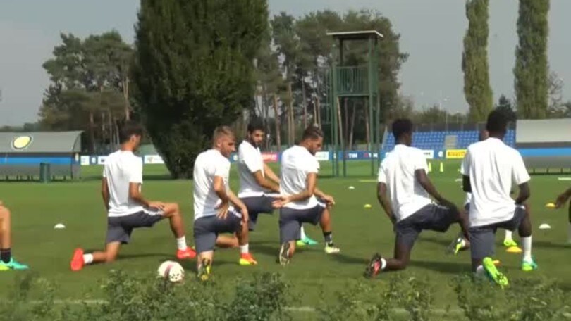 E. League: l'Inter si allena ad Appiano