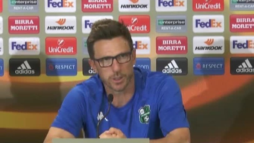 Di Francesco: "Tanto entusiasmo, niente paura"