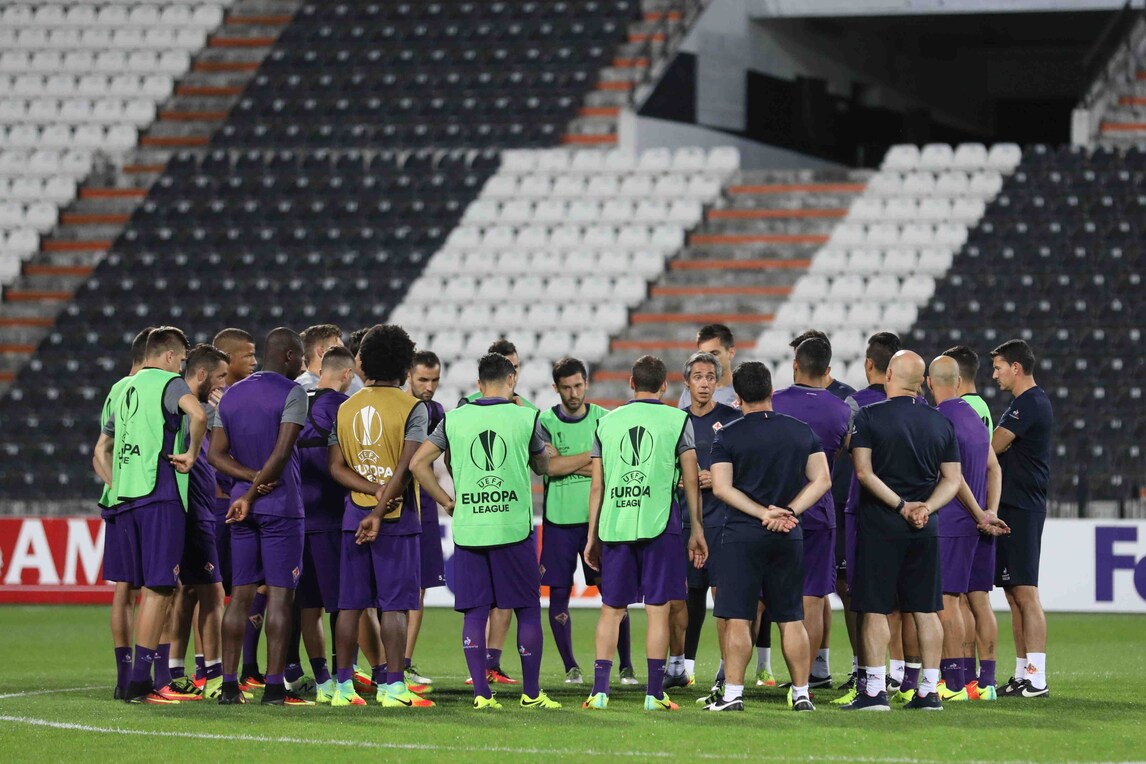 Paok-Fiorentina, i viola si scaldano a Salonicco