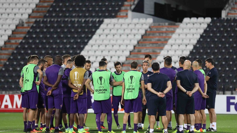 Paok-Fiorentina, i viola si scaldano a Salonicco