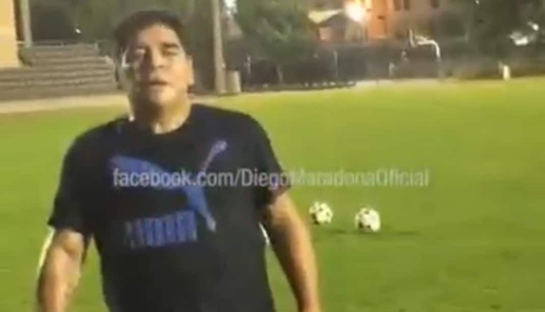 Maradona alla partita per la pace: «Mi ha chiamato Papa Francesco»