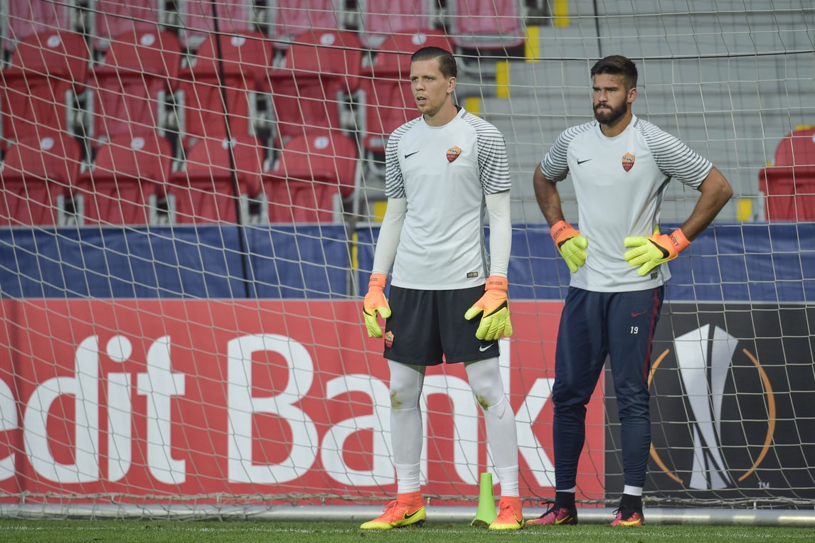 Serie A, Szczesny: «A Roma gioco io». Alisson: «L'alternanza non è un bene»