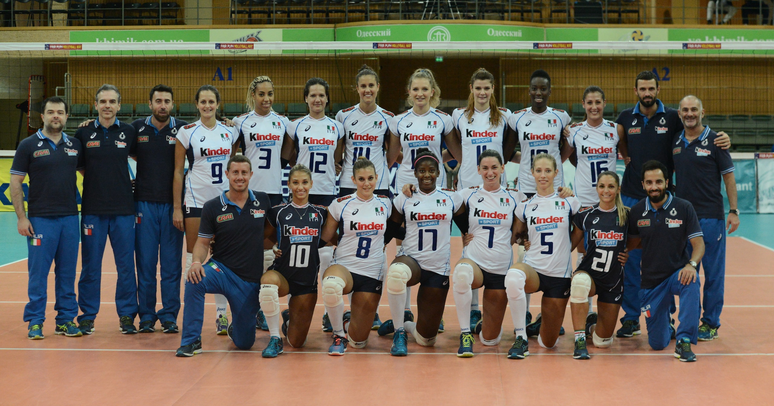 Volley: Qualificazioni Europee, per l'Italia buona la prima