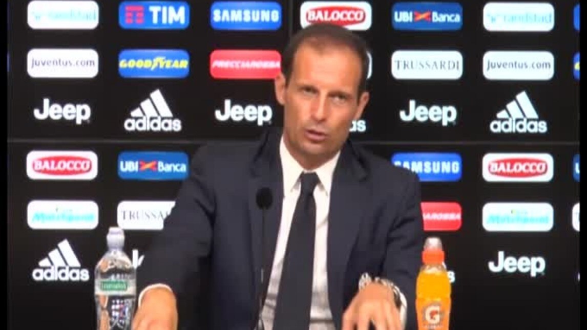 Allegri: "Inter-Juve è il primo snodo scudetto"