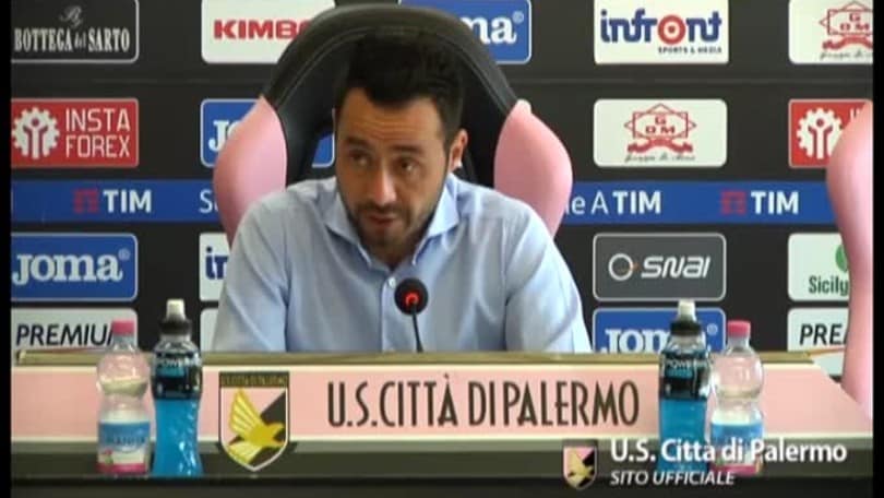 De Zerbi: "Voglio dare un gioco alla mia squadra"