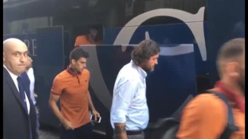Roma in partenza per Firenze