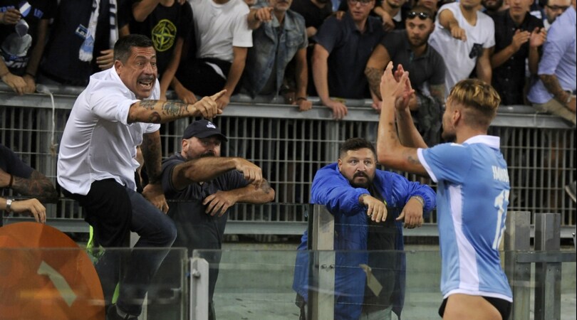 Lazio-Pescara: Immobile segna e... resta in mutande