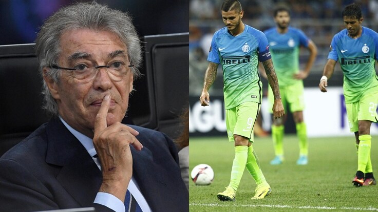 Serie A, Moratti: «Terza maglia Inter? Il verde porta sfortuna