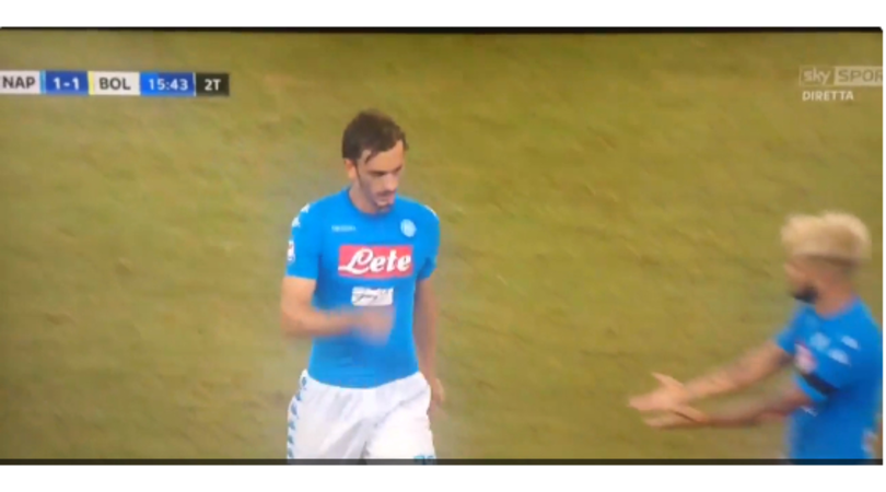 Napoli: Gabbiadini sostituito, è gelo con Insigne