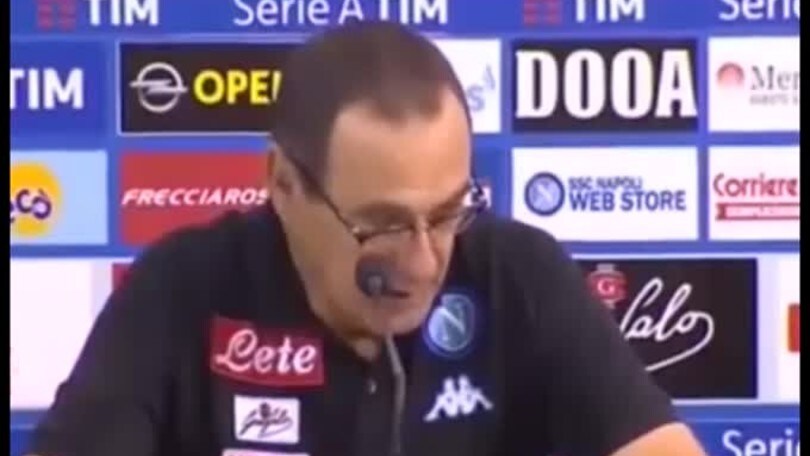 Sarri: "Milik forte, ma non paragonatelo ai grandi attaccanti"