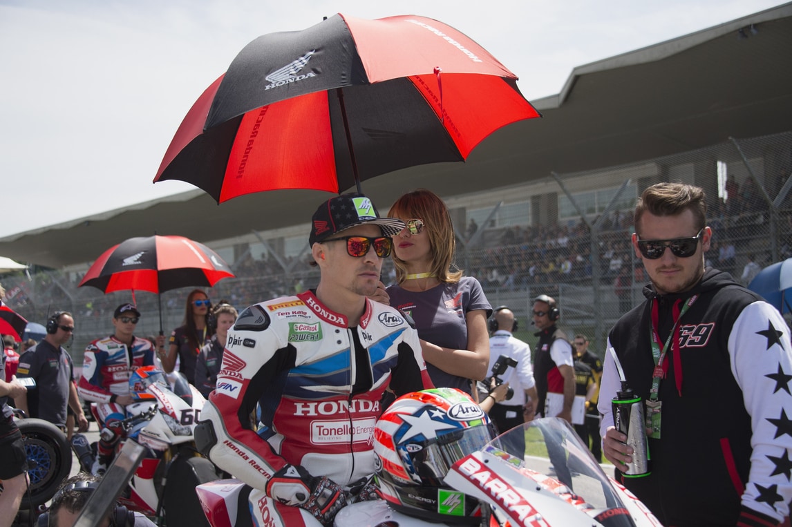 Sbk Germania, Hayden: «Ho cercato di divertire i tifosi»