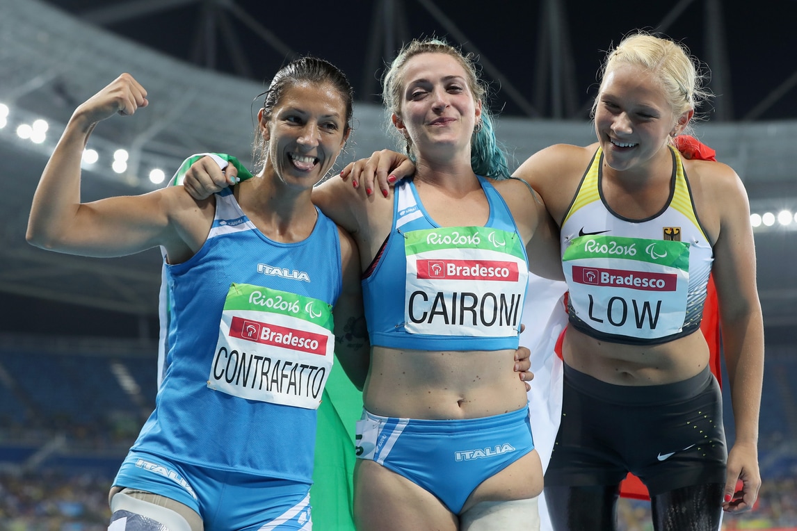 Paralimpiadi: Caironi oro nei 100 metri, Contrafatto bronzo