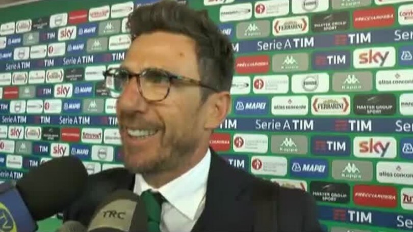 Di Francesco: "Grande cuore questa squadra"