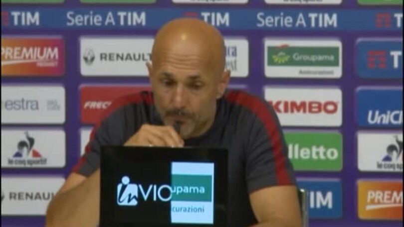 Spalletti: "Dispiace per il risultato"