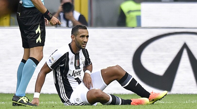 Juventus, Benatia ko: distrazione agli adduttori