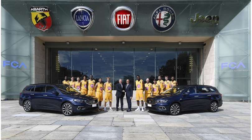 Fiat nuovo sponsor dell'Auxilium basket, nasce la Fiat Torino