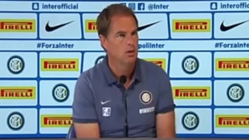 De Boer: "Empoli? Voglio stessa intensità vista con la Juve"