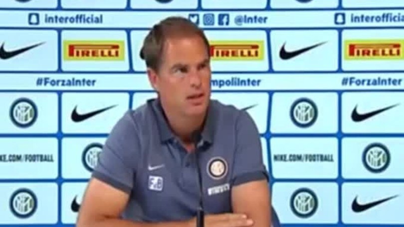 De Boer: "Vorrei dominare ogni partita"