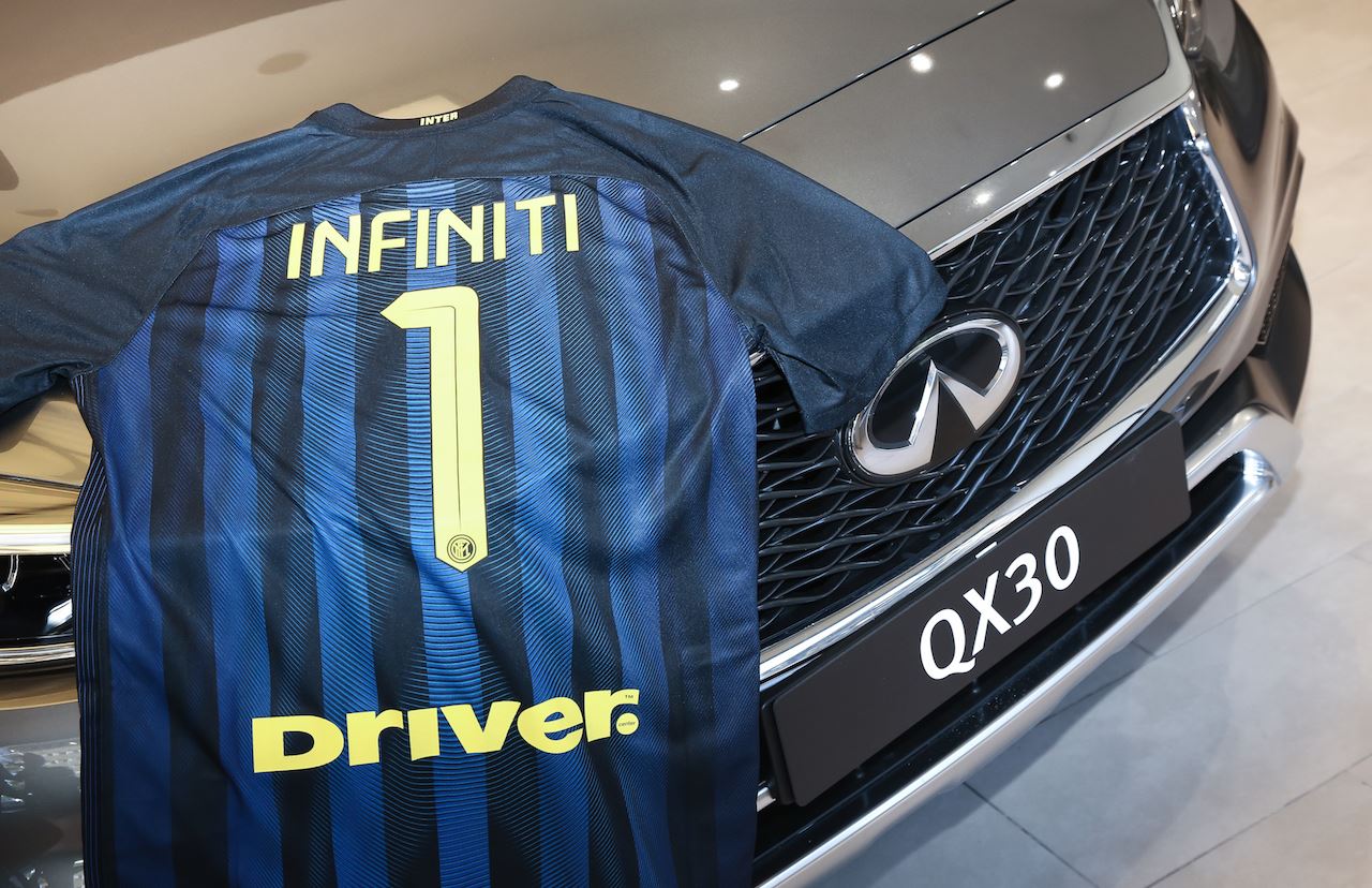Infiniti auto ufficiale dell'Inter per il 2016-17