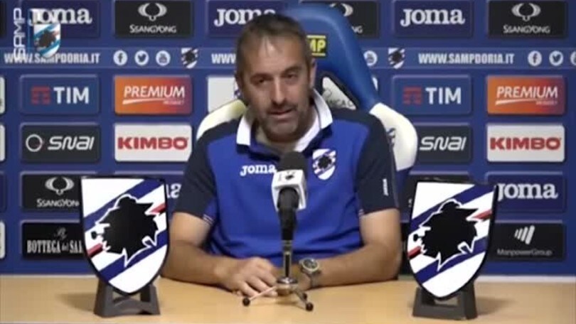 Giampaolo: "Strada giusta, ma dobbiamo crescere"