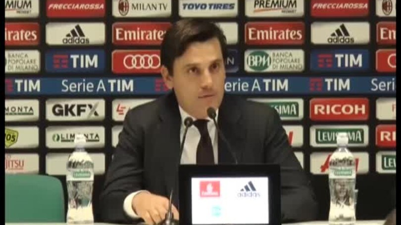 Montella: "Vittoria meritata"