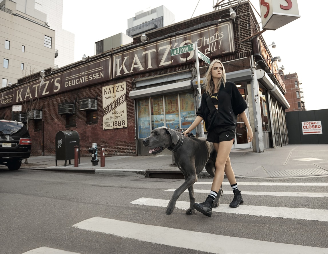 Cara Delevigne nuovo volto di Puma