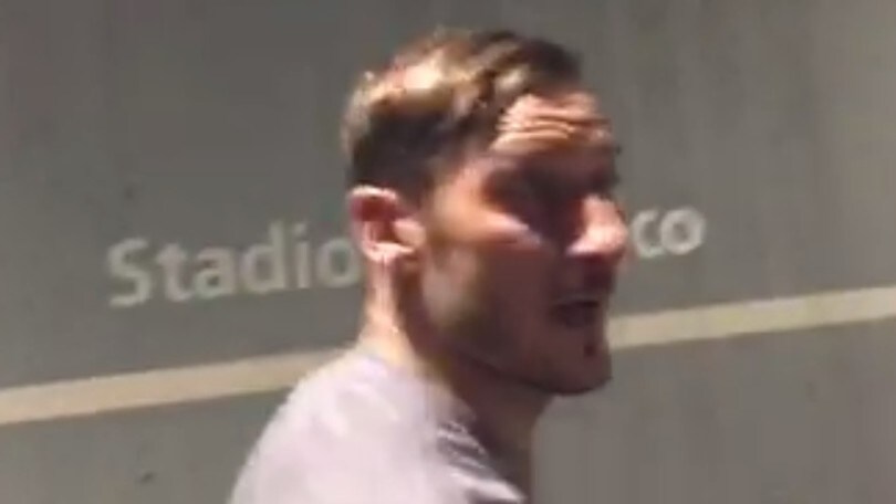 Totti: «Quando la Roma vince sono sempre contento»